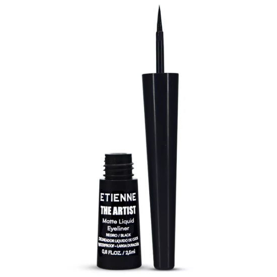Imagen de Etienne the artist delineador liquido de ojos efecto mate negro waterproof x 2,5 ml