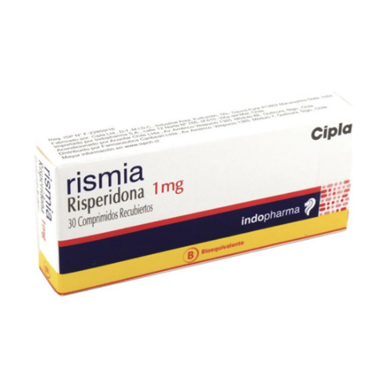 Imagen de RISMIA 1 MG 30 COMPRIMIDOS RECUBIERTOS [BE] (RISPERIDONA)