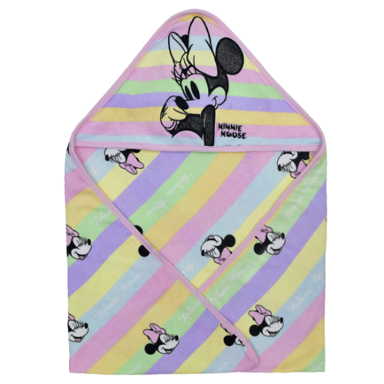 Imagen de TOALLA CAPUCHA MINNIE