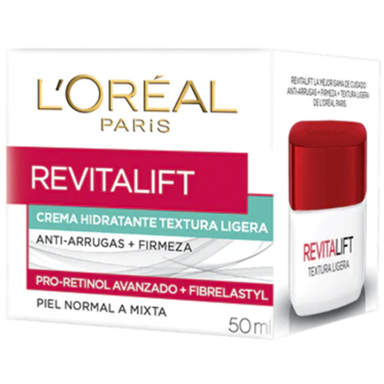 Imagen de LOREAL REVITALIFT ANTIARRUGAS+FIRMEZA PIEL NORMAL A MIXTA CREMA DIA 50ML