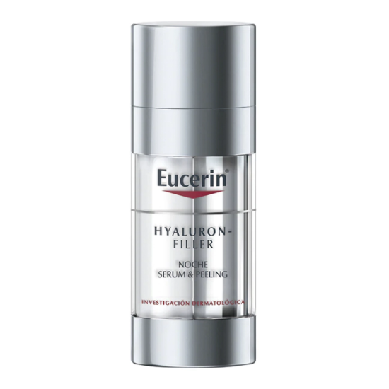 Imagen de Eucerin antiedad hyaluron filler peeling & serum noche x 30 ml