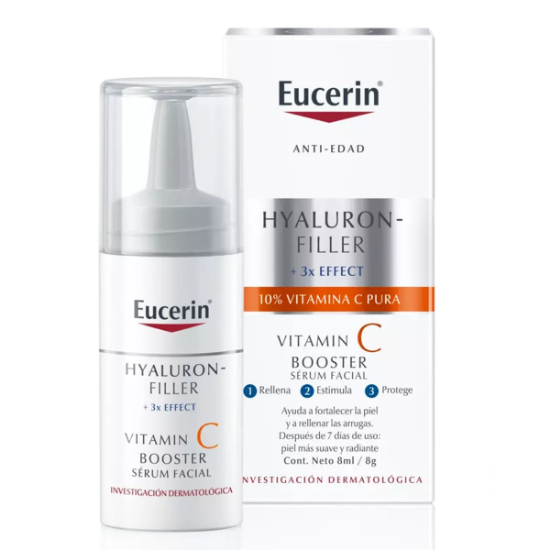 Imagen de Eucerin antiedad hyaluron filler serum vitamin booster x 8 ml