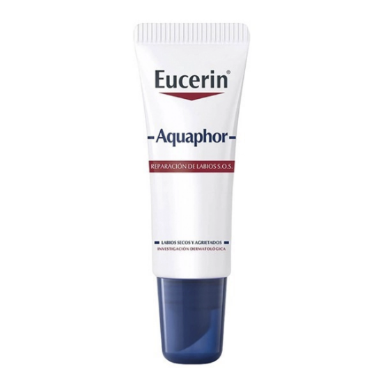 Imagen de Eucerin aquaphor reparación de labios SOS secos y agrietados x 10 ml