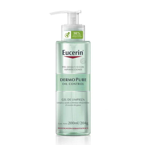 Imagen de Eucerin dermo pure gel limpiador x 400 ml