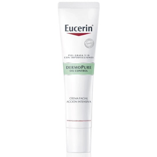 Imagen de Eucerin dermo pure oil control crema facial acción intensa noche x 40 ml