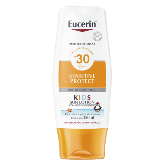 Imagen de Eucerin sun kids SPF30 piel sensible lotion micropigmentos x 150 ml