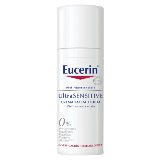 Imagen de Eucerin ultrasensitive crema facial fluida x 50 ml
