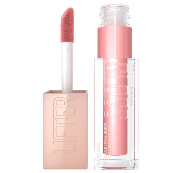 Imagen de MAYBELLINE NEW YORK LIFTER GLOSS LIP CON ACIDO HIALURONICO REEF BRILLO LABIAL 5,4 ML