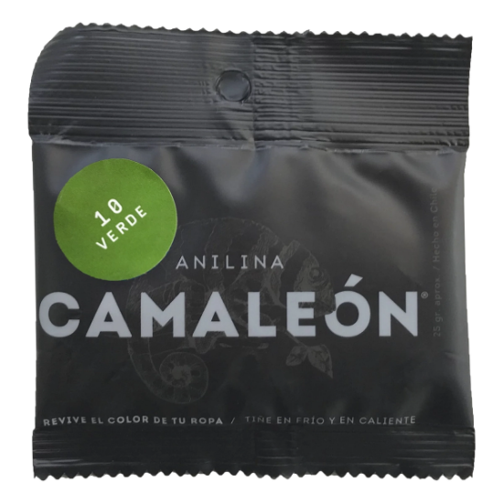 Imagen de Camaleon anilina N°10 verde x 1 unidad