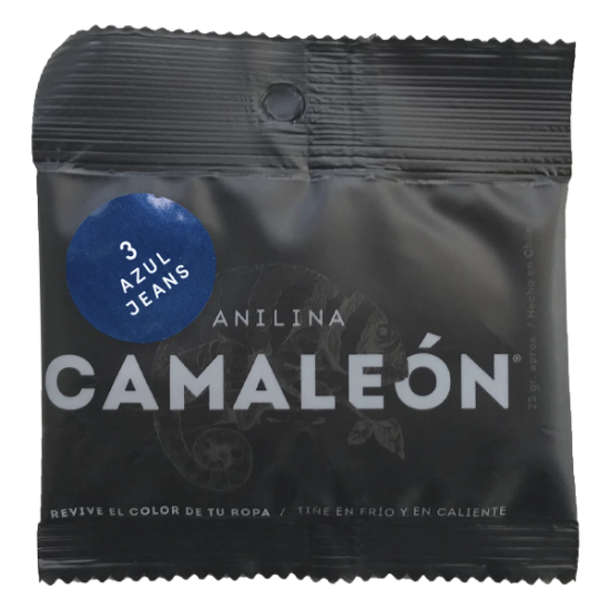 Imagen de Camaleon anilina N°3 azul jeans x 1 unidad