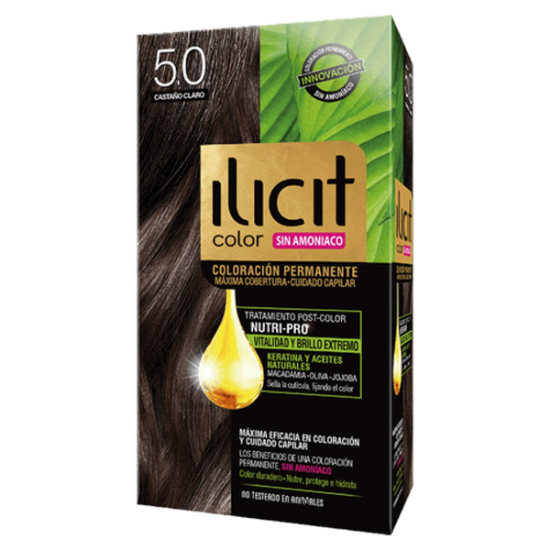 Imagen de ILICIT SIN AMONIACO 5/0 CASTAÑO CLARO 16 60G