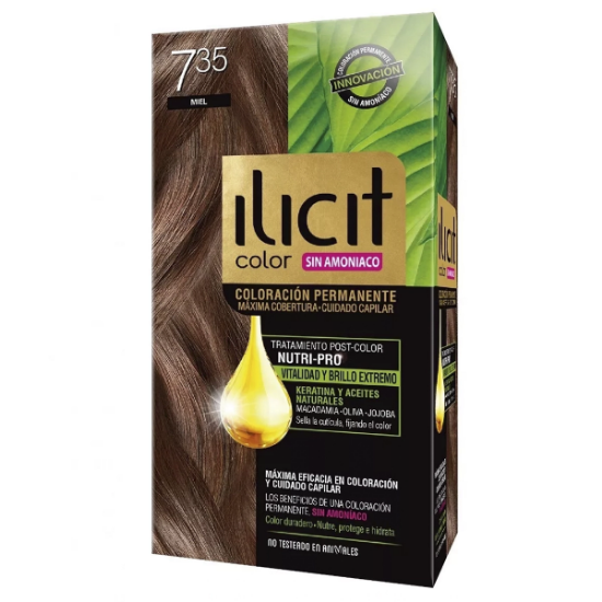 Imagen de ILICIT SIN AMONIACO 7/35 MIEL 16 60G