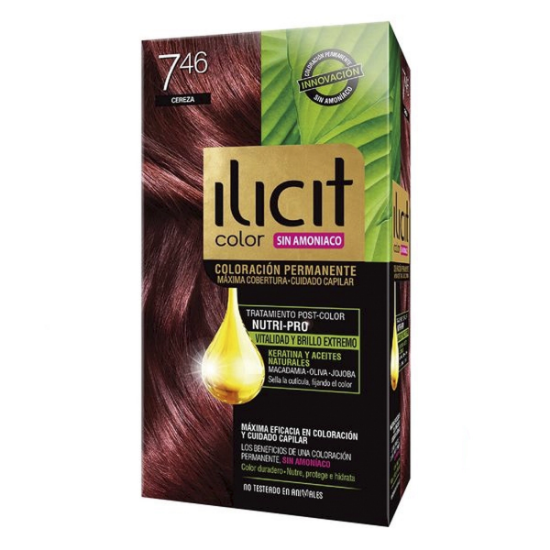 Imagen de ILICIT SIN AMONIACO 7/46 CEREZA 16 60G