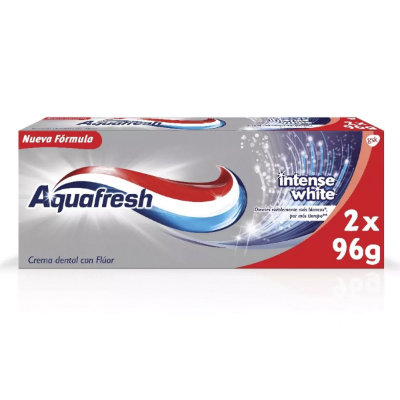 Imagen de Aquafresh intense white 96 g pack 2 x 75 ml