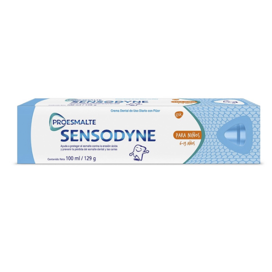 Imagen de SENSODYNE PRONAMEL JUNIOR TP 1X100ML