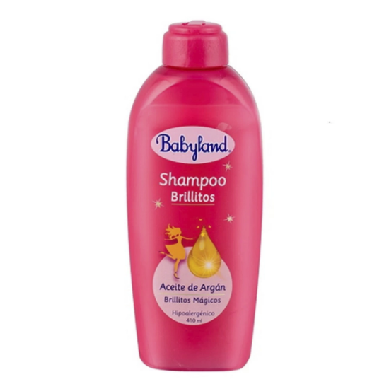 Imagen de Babyland brillitos magicos aceite de argan acondicionador x 410 ml
