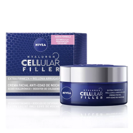 Imagen de NIVEA FACE CELLULAR FILLER ANTI-EDAD CREMA FACIAL NOCHE 50 ML
