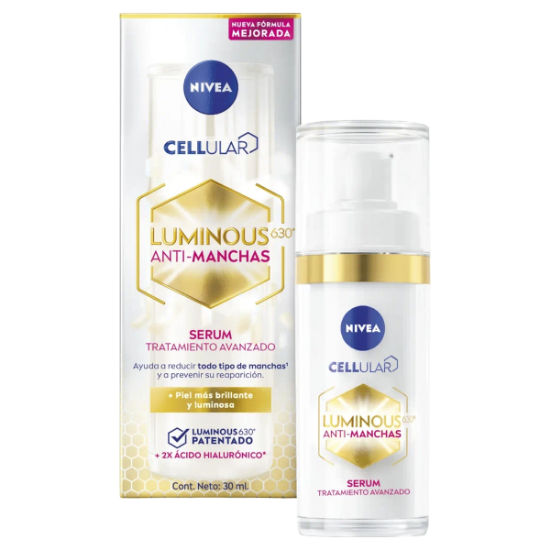Imagen de NIVEA FACE CELLULAR LUMINOUS 630 A/MANCHAS TRATAMIENTO AVANZADO SERUM 30ML