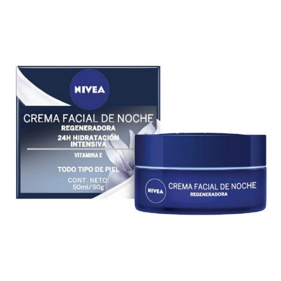 Imagen de NIVEA FACE HIDRATANTE REGENERADORA CREMA NOCHE 50 ML