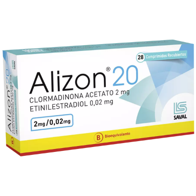 Imagen de Alizon 20 x 28 comprimidos recubiertos