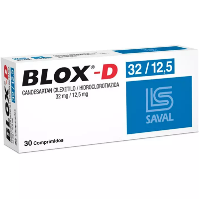 Imagen de Blox D 32 / 12,5 mg x 30 comprimidos