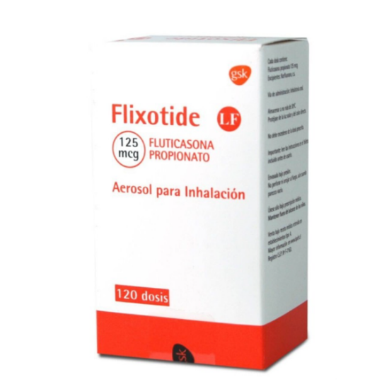 Imagen de Flixotide LF 125 mcg inhalador bucal x 120 dosis