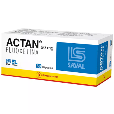 Imagen de Actan 20 mg x 60 cápsulas