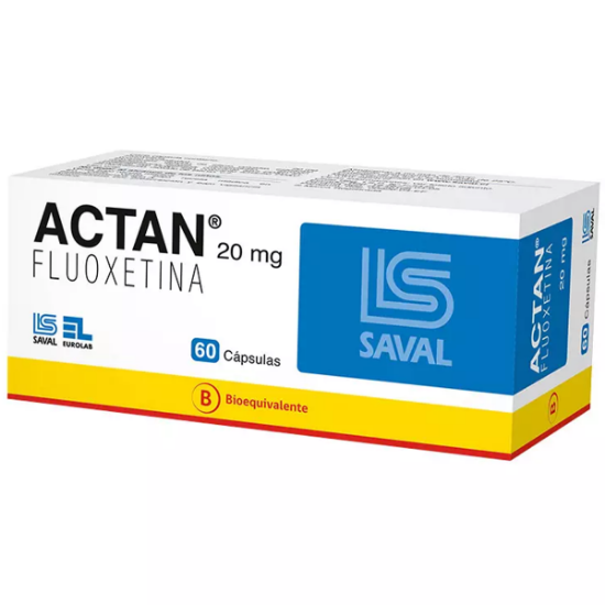 Imagen de Actan 20 mg x 60 cápsulas