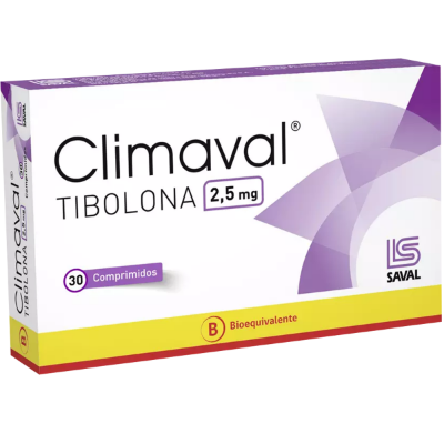 Imagen de Climaval 2,5 mg x 30 comprimidos