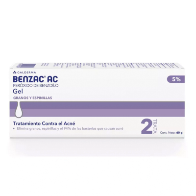 Imagen de Benzac AC 5 % gel acuoso x 60 g