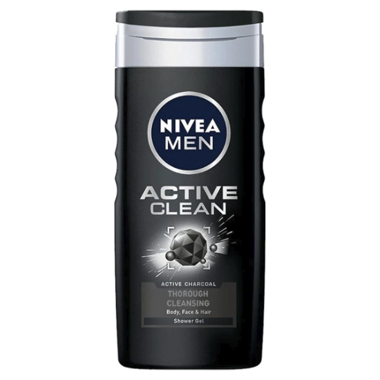 Imagen de NIVEA MEN ACTIVE CLEAN GEL DE DUCHA 250 ML
