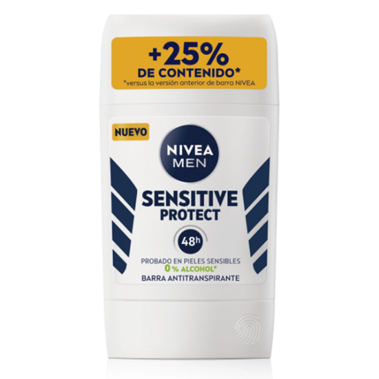 Imagen de NIVEA MEN STICK SENSITIVE PROT. DESOD. BARRA 54 G
