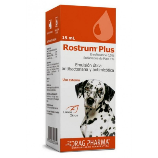 Imagen de ROSTRUM PLUS OTICO 15 ML