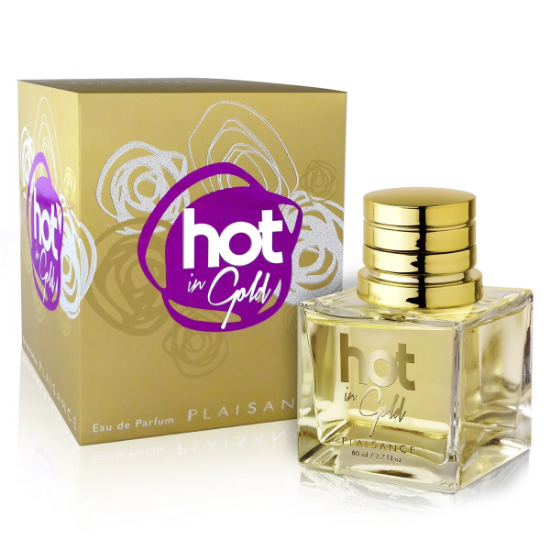 Imagen de PLAISANCE HOT IN GOLD EAU DE PARFUM VAPORIZADOR 80 ML