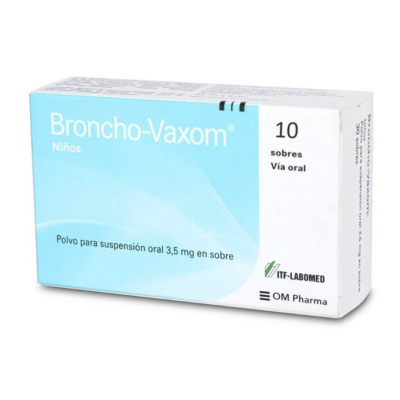 Imagen de Broncho vaxom infantil 3,5 g polvo suspensión oral x 10 sobres