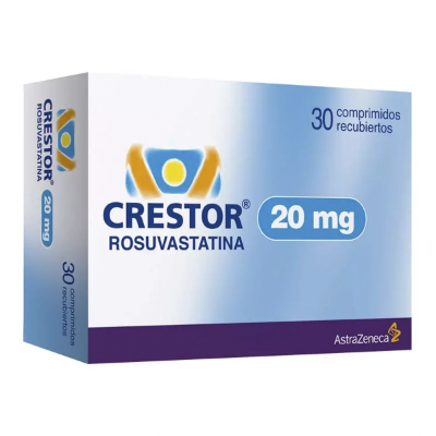 Imagen de Crestor 20 mg x 30 comprimidos recubiertos