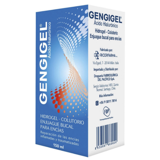 Imagen de GENGIGEL HIDROGEL REPARACION ENCIAS INFLAMADAS Y TRAUMATIZADAS COLUTORIO 150 ML