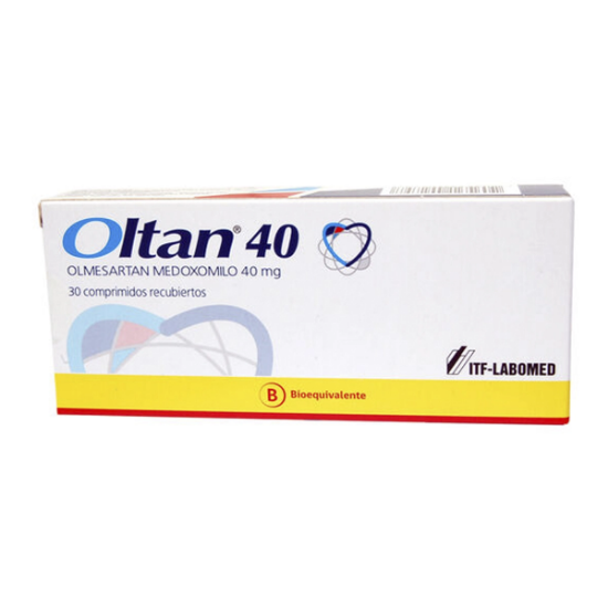 Imagen de OLTAN 40 MG 30 COMPRIMIDOS RECUBIERTOS [BE] (OLMESARTAN) // IMPORTADO