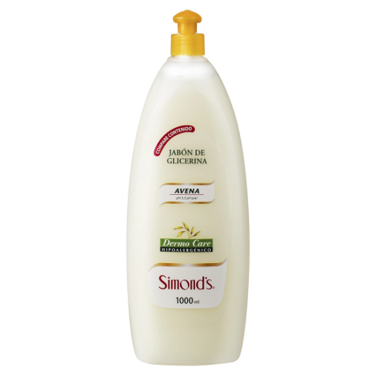 Imagen de SIMONDS DERMO CARE AVENA HIPOALERGENICO JABON GLICERINA 1000 ML