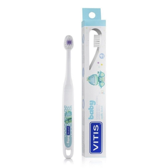 Imagen de VITIS BABY EXTRA SUAVE LIMPIEZA ENCIAS Y PRIMEROS DIENTES +0 AÑOS CEPILLO DENTAL