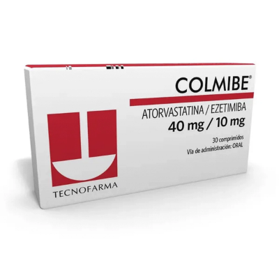 Imagen de Colmibe 10 + 40 mg x 30 comprimidos recubiertos