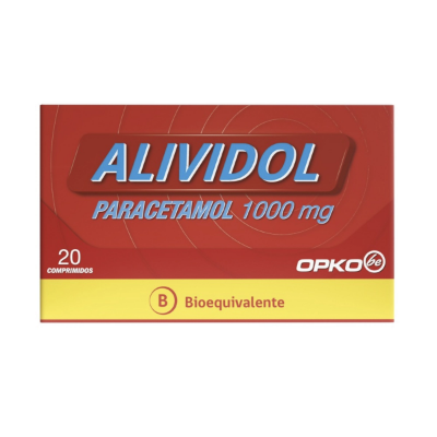 Imagen de Alividol 1000 mg x 20 comprimidos