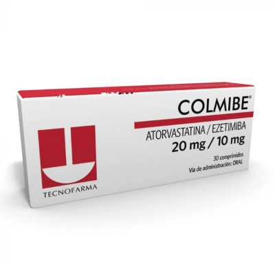Imagen de Colmibe 10 + 20 mg x 30 comprimidos recubiertos