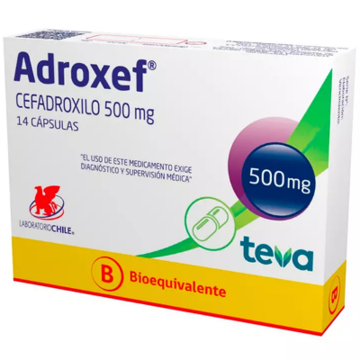 Imagen de Adroxef 500 mg x 14 comprimidos recubiertos