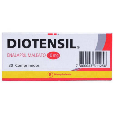 Imagen de Diotensil 10 mg x 30 comprimidos 