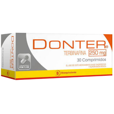 Imagen de Donter 250 mg x 30 comprimidos