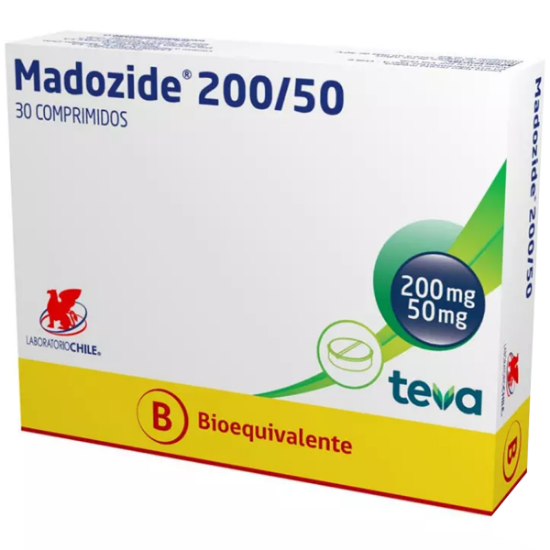 Imagen de MADOZIDE [200/50] MG 30 COMPRIMIDOS [BE] (LEVODOPA+BENSERAZIDA HCL)