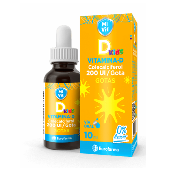 Imagen de MI VIT D 200 U.I./GOTA SOLUCION ORAL GOTAS 10 ML (VITD)