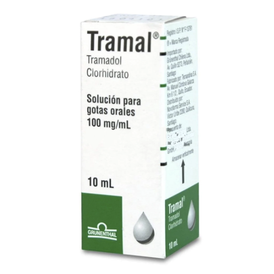 Imagen de TRAMAL 100 MG/ML SOLUCION ORAL PARA GOTAS 10 ML [BE] (TRAMADOL)