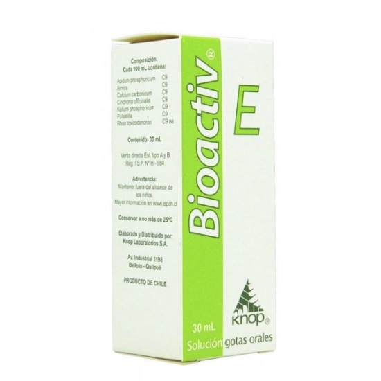 Imagen de Bioactive E knop solución oral gotas x 30 ml